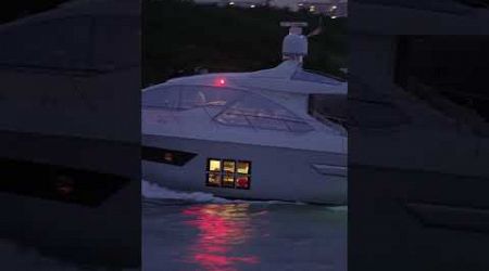 An inside look into this yacht at the Haulover Inlet 