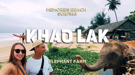 Khao Lak, Memories beach, Elephant farm. Phang Nga, Thailand