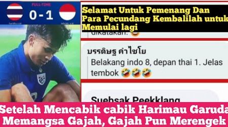 Kecewanya Fans Thailand Setelah Kalah dari Indonesia di Laga Final || Piala AFF 2024 U19