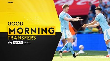 The future of Kevin De Bruyne &amp; Julian Alverez at Manchester City | Good Morning Transfers