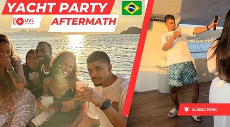 Brazil Yacht Party Aftermath - Call in Show!