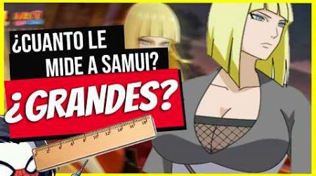 ¿Cuanto le Miden los Pechos a Samui de Naruto?