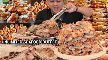 UNLIMITED SEAFOOD BUFFET | SEAFOOD OVERLOAD | THAI FOOD | TOL BULOY MUKBANG