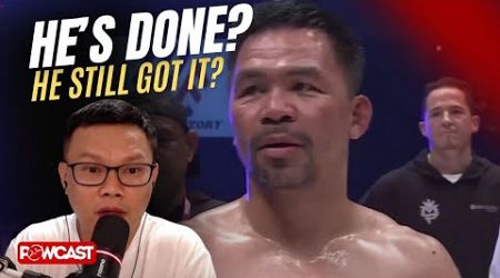 Manny Pacquiao is done says popular ESPN Journalist, What you didn&#39;t know?