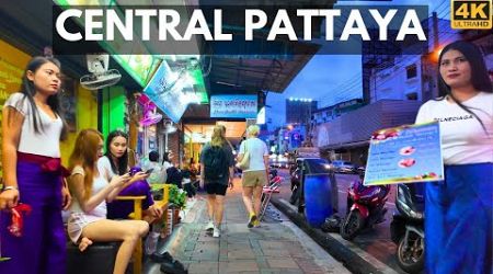 Walk along Central Pattaya, Second Road. Thailand today 2024