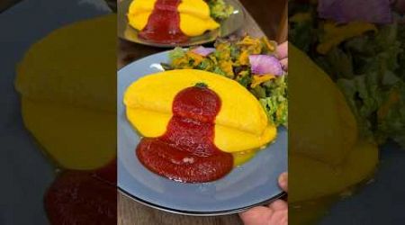 【TOKYO】buhibuhi, Omurice is a popular omelette rice dish in Yutenji!#shorts #japanesefood