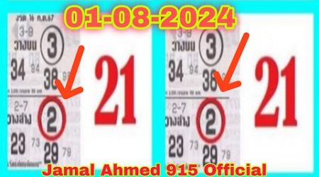 Thailand Lottery Down Single Digit Open 01/08/2024 । Thai Lottery Down Single Open 1/8/24