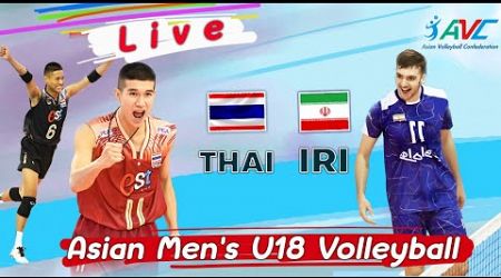 THAI vs IRAN : 15th Asian Men&#39;s U18 Volleyball Championship