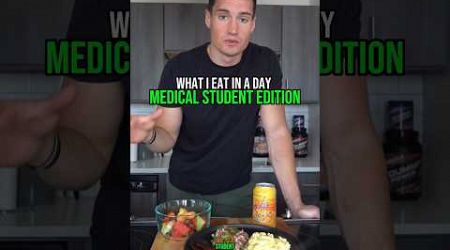 What I Eat in a day as a Medical Student