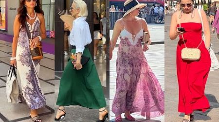 ITALIAN HOT SUMMER OUTFITS STYLE | MILAN FASHION TRENDS 2024 | STYLISH, CASUAL AND COMFORTABLE LOOKS