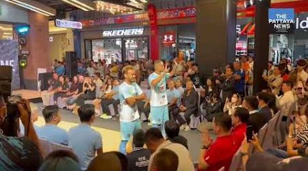 Pattaya United held a rally ahead of their upcoming season at Terminal 21 this week.