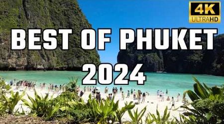 Phuket Thailand 4K - Island of Wonders (2024) | 2 Hours | Patong | Bangla | Phi Phi Island