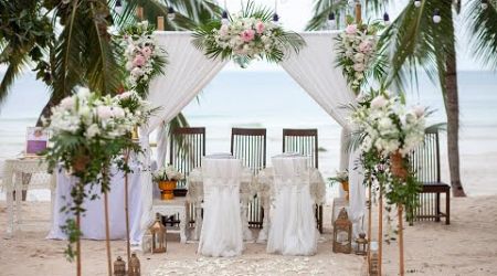 Strandhochzeit mit Mönchsseegnung auf Koh Samui