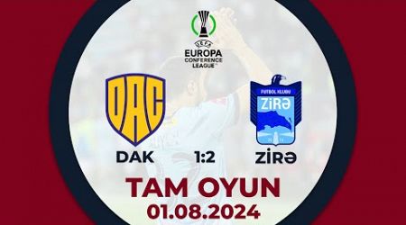 Dunayska Streda 1:2 Zirə | UEFA Konfrans Liqası, 2-ci təsnifat mərhələsi | TAM OYUN