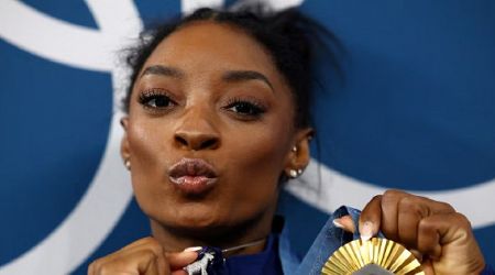 Paris Olympics: Simone Biles stands head and shoulders above rivals after clinching all-around gold
