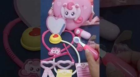 Satisfying with Unboxing &amp; Review Pink Unicorn Medical Kit Doctor Set/Asmrtoys