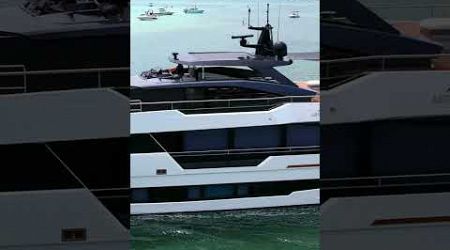 Astondoa 100 Century Yacht - drone image.