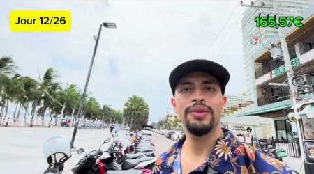 Vlog 43: Comment Vivre À Pattaya Avec 500 € En 26 Jours | Jour 12 