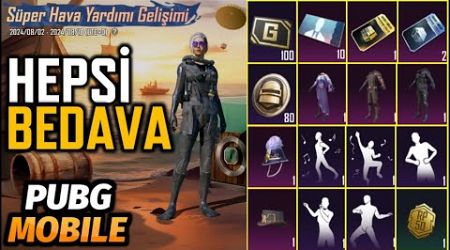 BEDAVA | BEDAVA SET | BEDAVA KARAKTER KUPONU | BEDAVA PREMIUM | HAVA YARDIMI KARNAVALI | PUBG MOBILE