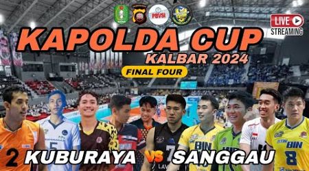 Luvi, marjose, jasen, dedi (sanggau) vs hayun, adi firmansyah (kuburaya) final four kapolda cup