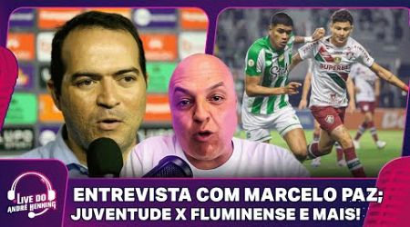 MARCELO PAZ, CEO DO FORTALEZA, AO VIVO; CT DO PALMEIRAS INVADIDO E MUITO MAIS | LIVE DO ANDRÉ