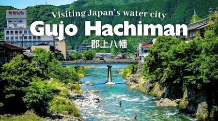 Visiting Japan&#39;s water city, Gujo Hachiman | Solo travel | Gifu prefecture | Japan travel VLOG