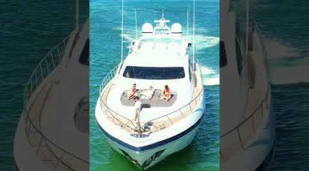 Mangusta at the Haulover&#39;s Sandbar