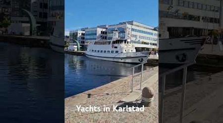 Yachts in Karlstad