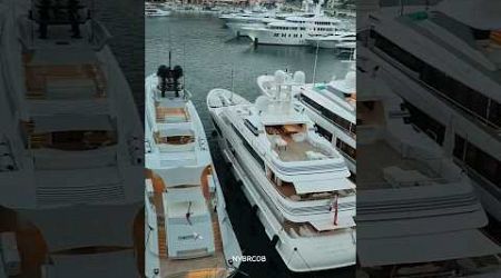 Billionaires yachts in Monaco #monaco #yachtlife #yacht #yacht #yachting #billionaire #boating