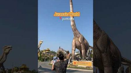 JURASSIC WORLD IN NONG NOOCH PATTAYA THAILAND. #shorts #short #pattaya #jurassicworld