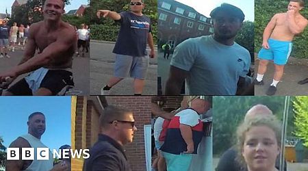 Eight sought by police after Aldershot migrant hotel protest