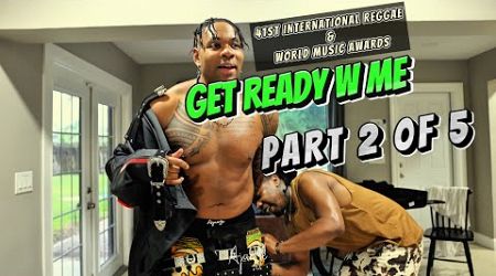 Ajaeze: Get Ready With Me for the 41st International Reggae &amp; World Music Awards (part 2 of 5)