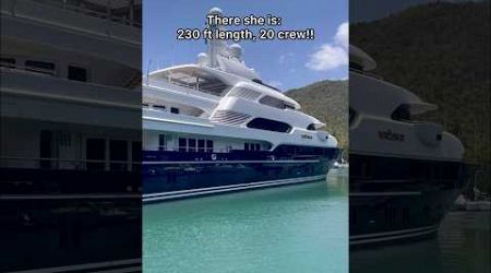 MEGA YACHT vs SAILBOAT! 