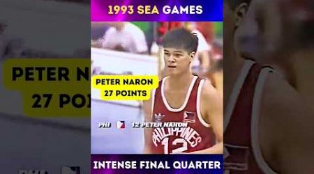 1993 SEA Games Philippines Vs. Thailand : Intense Final Quarter 