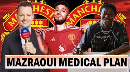 Noussair Mazraoui Medical Scheduled | Kobbie Mainoo Signs With Nike !!! Man United News Now !!