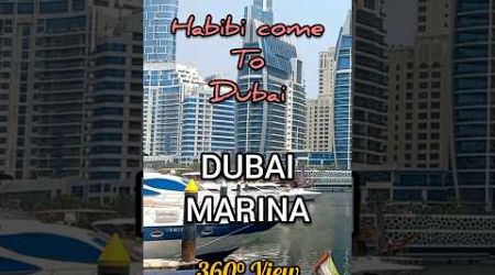 Yachts view #Habibi come to Dubai #Dubai #shorts #DubaiMarina #Subscribe and follow for more