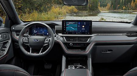 The 2025 Explorer is the first Ford to get the new Android-powered infotainment system