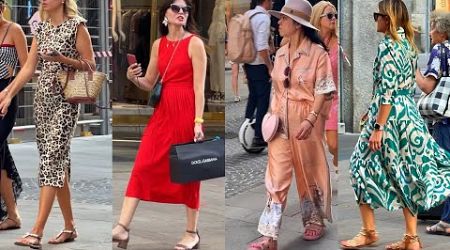 FASHIONABLE STREET STYLE FROM MILAN FASHIONISTAS | WHAT TO WEAR IN MILAN | ITALY OUTFITS TRENDS 2024