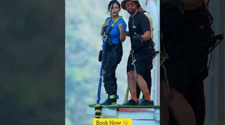 Rishikesh Solo Bungee jumping #jump #trending #shorts #adventure #love #trending #sport #travel