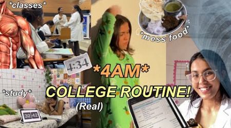 4AM Medical College Routine! *motivating* #trending #study #mbbs