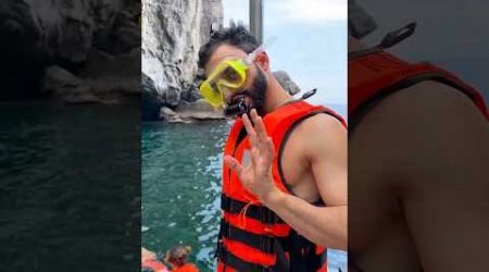 #snorkeling at #phiphiislands #phuket #krabi #thailand #shorts #shortvideo #youtubeshorts #travel