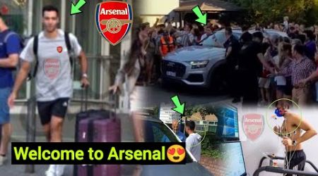 Confirm!✅ Arsenal second summer signing complete! Arrived for medical test