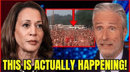 OMG!!! Kamala Harris Supporters SCREAMING After Jon Stewart ABSOLUTELY ENDS her Political Career!
