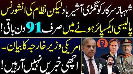 Government&#39;s Insurance Policy May Expire in 91 Days || Details by Essa Naqvi