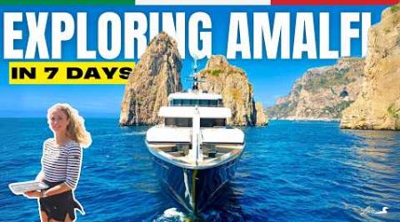 Exploring Amalfi by Superyacht