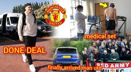 Breaking✅ Matthijs de Ligt spotted at Carrington to undergo medical