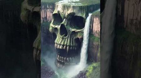 Travel Exploring | Skull Waterfall | Amazon Jungle #shorts #wow #nature