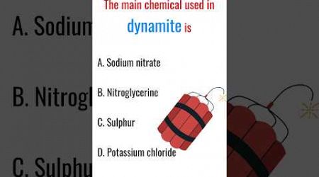 Chemistry MCQs | SSC and Competitive exams | #shortsgk #shortsvideo #generalknowledge #education