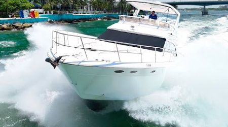 ROUGH WAVES FOR YACHTS AT HAULOVER INLET