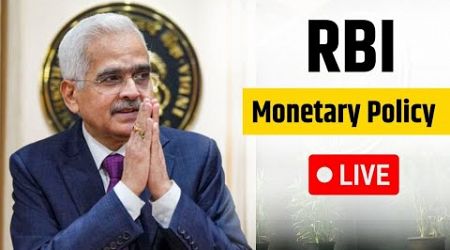 Monetary Policy Press Conference by Shri Shaktikanta Das, RBI Governor | Zee Business LIVE